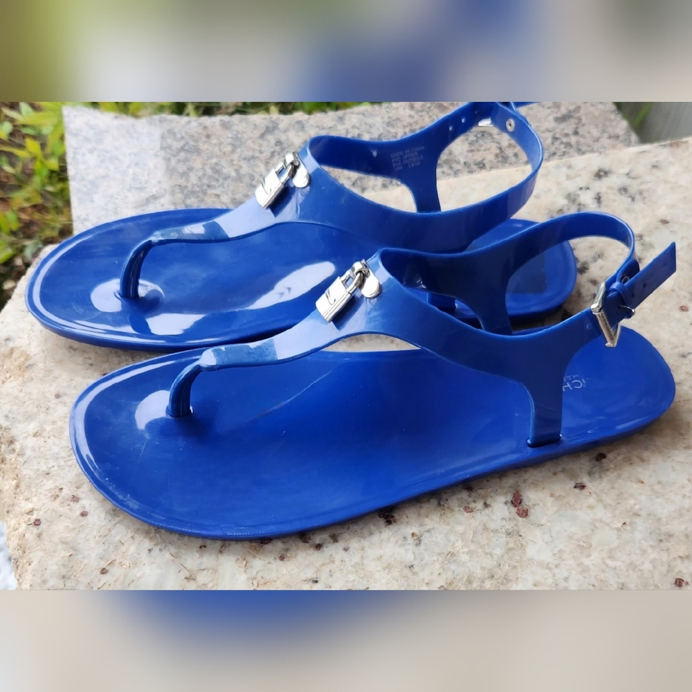 Womens Michael Kors Jelly Sandals Size 10m